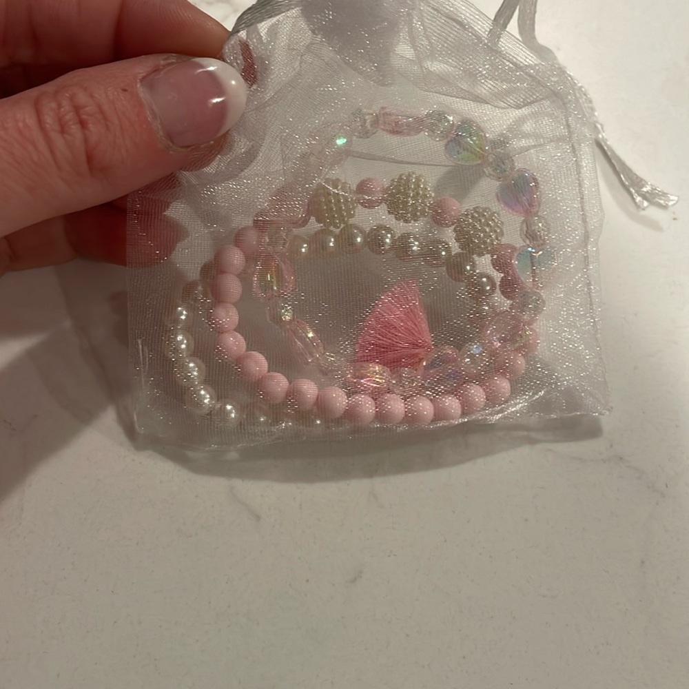 Pink Bracelet Set